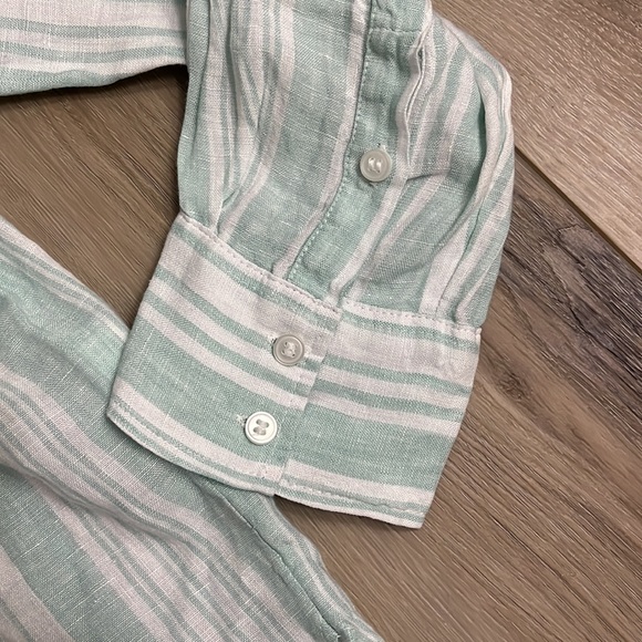 LEMLEM X H&M LINEN SHIRT EXCELLENT CONDITION SIZE MEDIUM - Picture 4 of 6